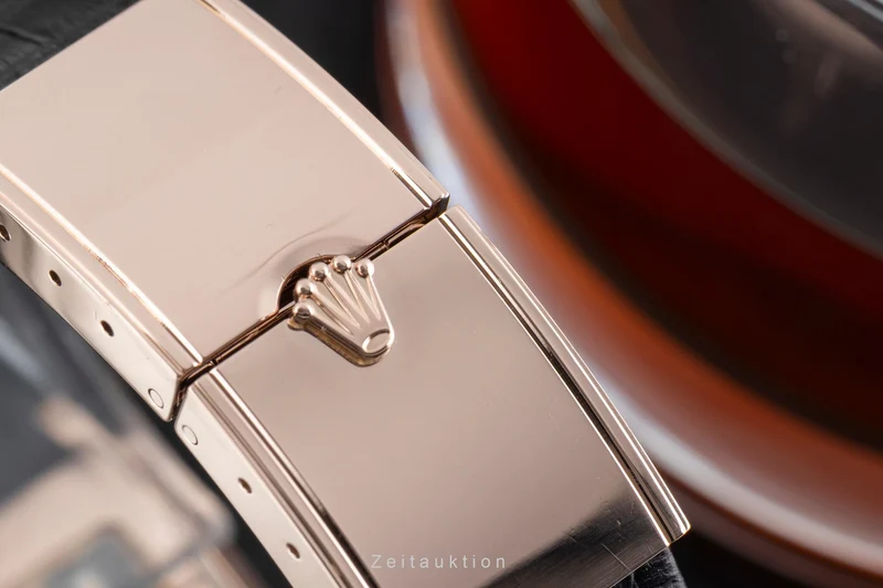 Rolex Cellini 18 ct red gold manual winding men's watch 5442/5 [2600632]