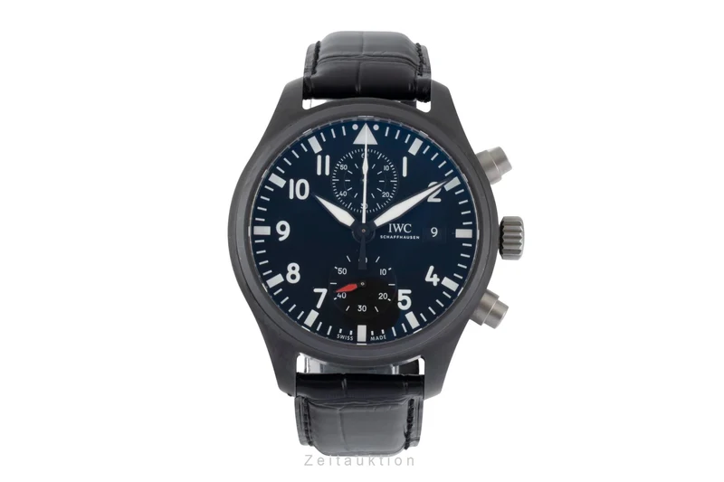 IWC Fliegerchronograph chronograph ceramic / titanium automatic men's watch IW389001 LP: 9900EUR [2600460]
