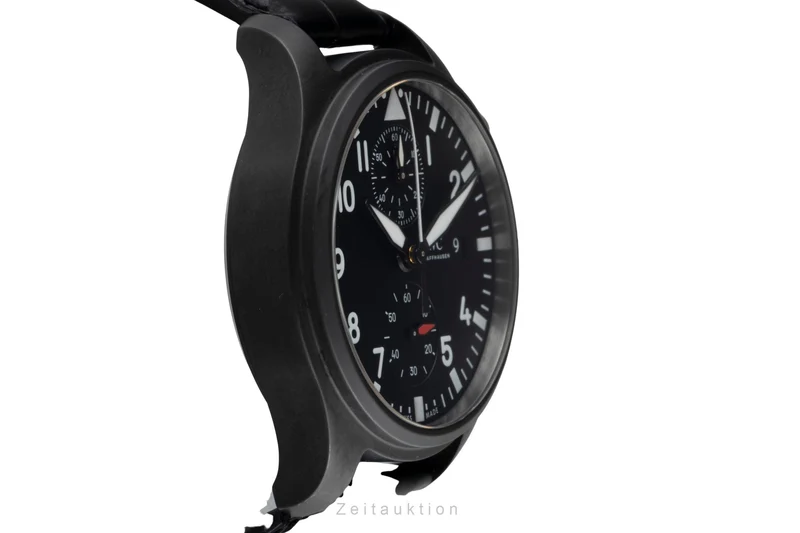 IWC Fliegerchronograph chronograph ceramic / titanium automatic men's watch IW389001 LP: 9900EUR [2600460]