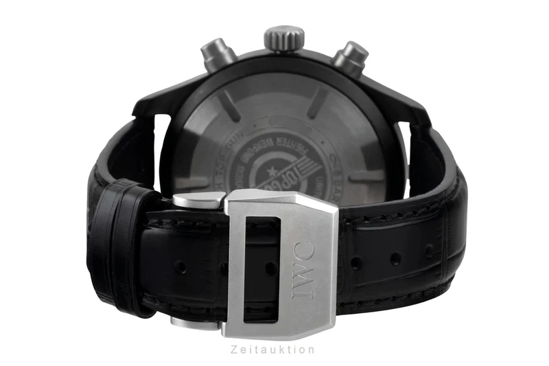 IWC Fliegerchronograph chronograph ceramic / titanium automatic men's watch IW389001 LP: 9900EUR [2600460]