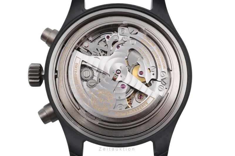 IWC Fliegerchronograph chronograph ceramic / titanium automatic men's watch IW389001 LP: 9900EUR [2600460]