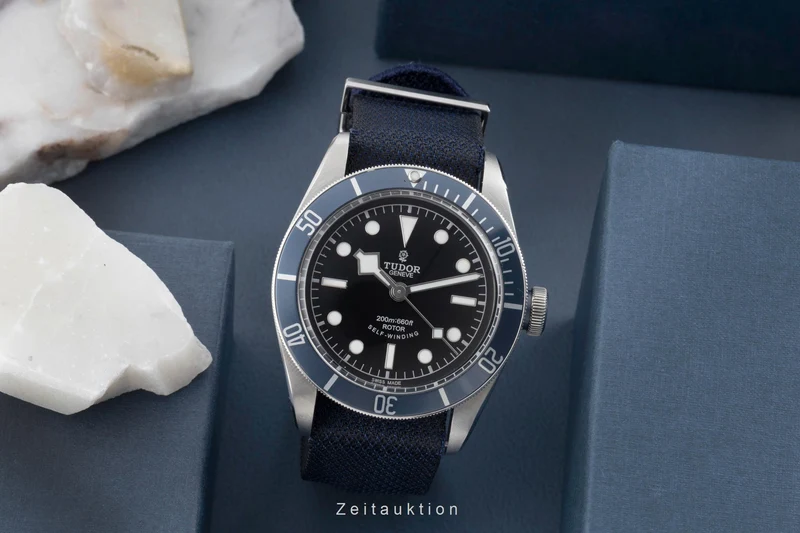Tudor Black Bay steel automatic men's watch 79220B [2600604]
