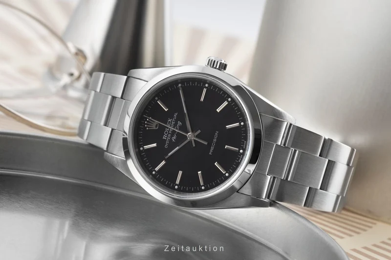 Rolex Air King steel automatic men's watch 14000 [2600492]