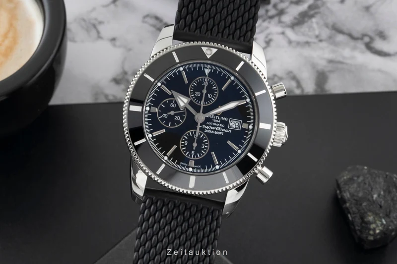 Breitling Superocean Chronograph chronograph steel automatic men's watch A13312 LP: 9100EUR [2600510]