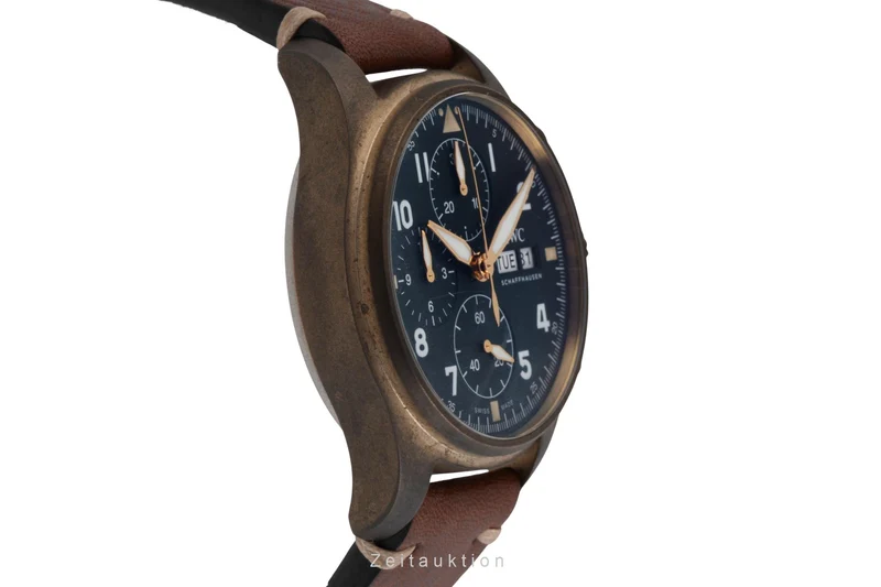 IWC Spitfire chronograph bronze automatic men's watch IW387902 LP: 7800EUR [2507178]