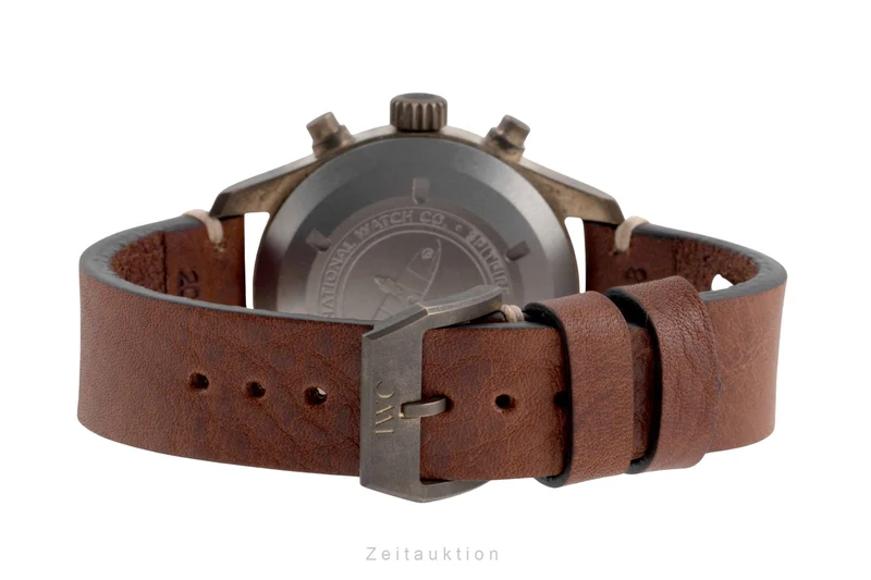 IWC Spitfire chronograph bronze automatic men's watch IW387902 LP: 7800EUR [2507178]