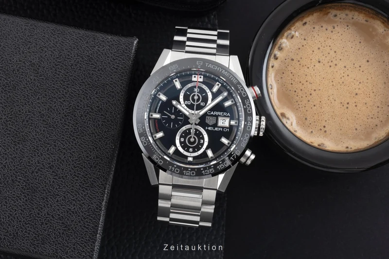 Tag Heuer Carrera chronograph steel automatic men's watch CAR201Z.BA0714 [2507317]