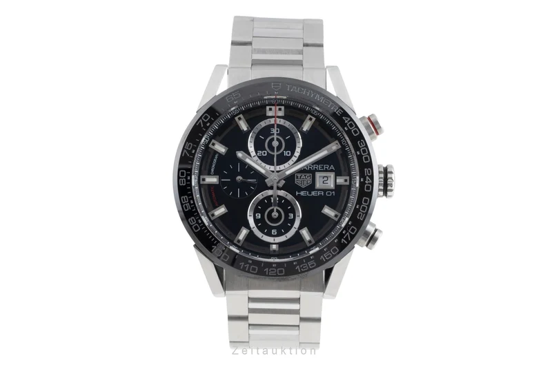 Tag Heuer Carrera chronograph steel automatic men's watch CAR201Z.BA0714 [2507317]