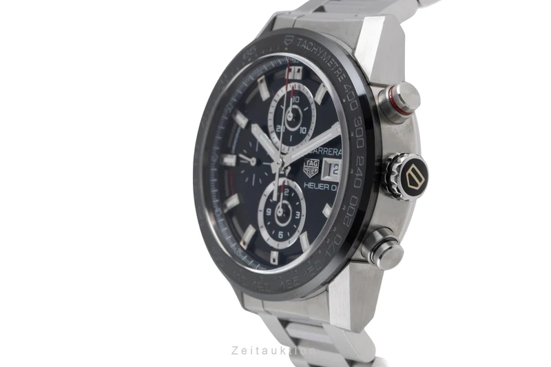 Tag Heuer Carrera chronograph steel automatic men's watch CAR201Z.BA0714 [2507317]