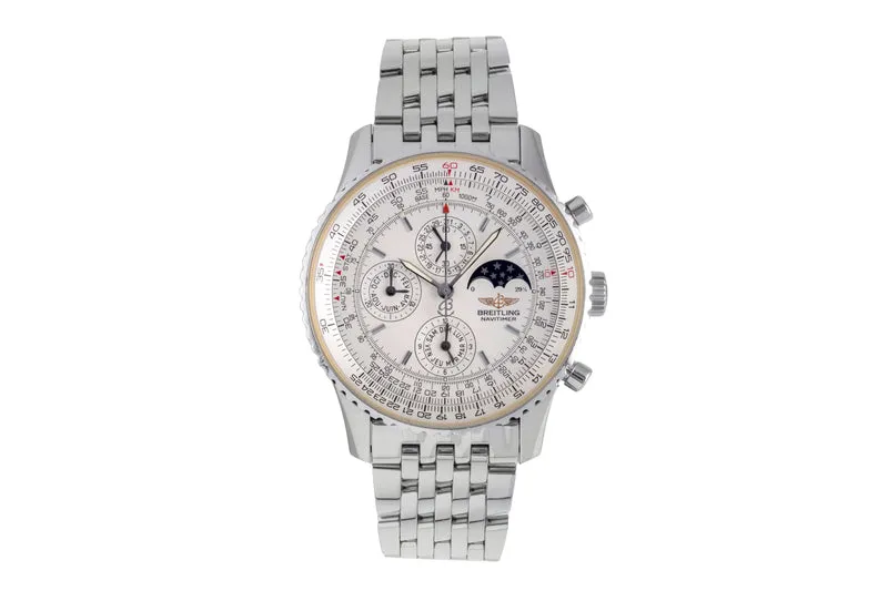 Breitling Navitimer chronograph steel automatic men's watch A19340 [2507296]