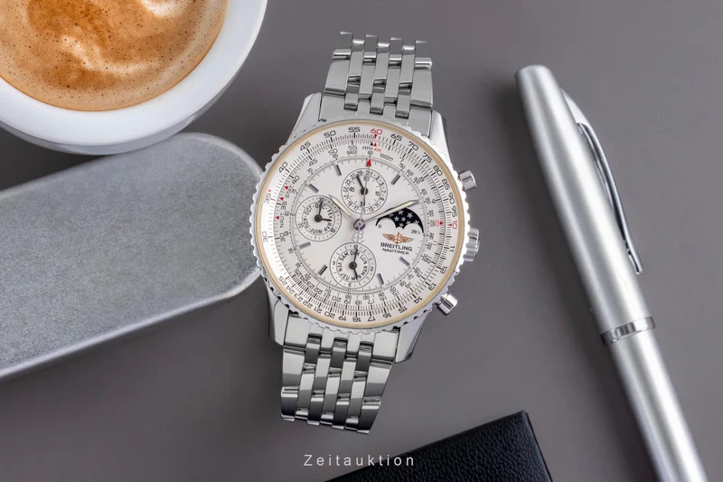 Breitling Navitimer chronograph steel automatic men's watch A19340 [2507296]