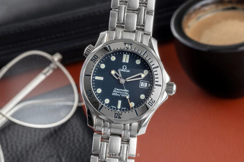 Omega Seamaster steel quartz men's watch 2562.80.00 [2506536]