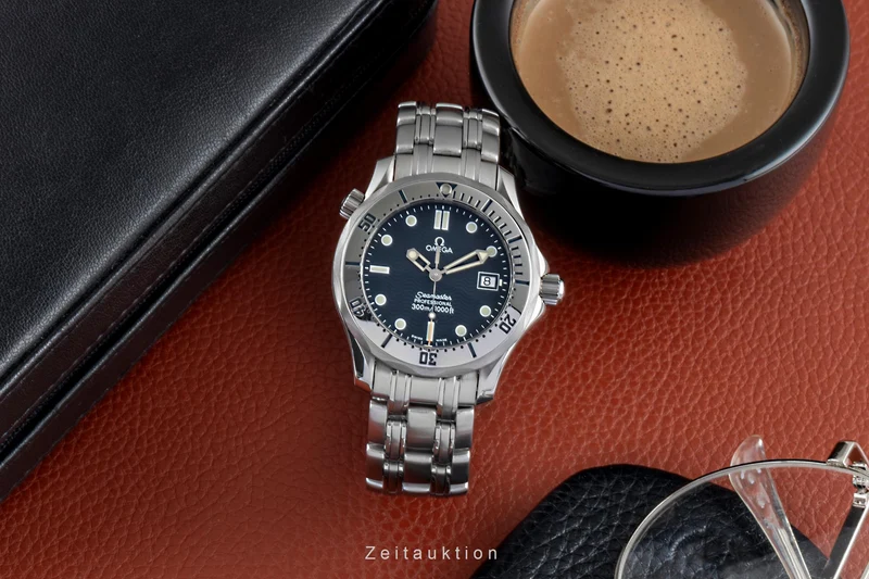 Omega Seamaster steel quartz men's watch 2562.80.00 [2506536]