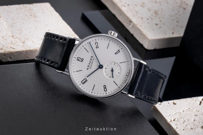 Nomos Tangente steel manual winding men's watch 101 [2600030]