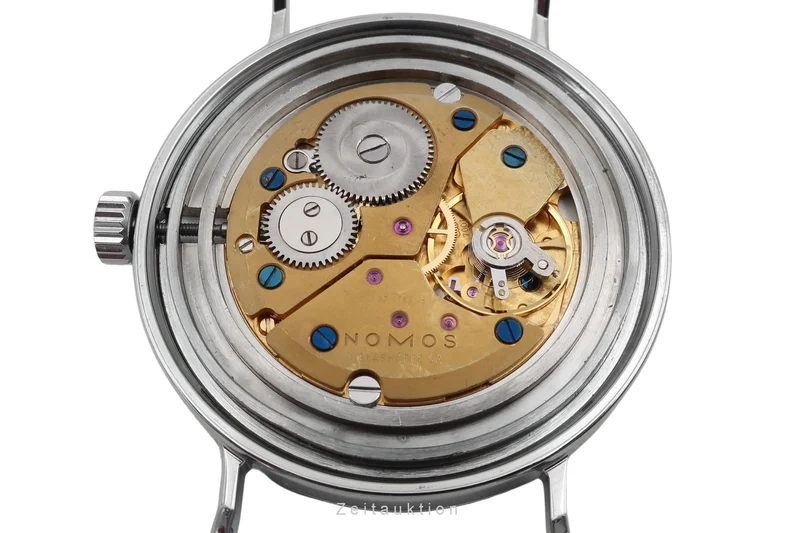 Nomos Tangente steel manual winding men's watch 101 [2600030]