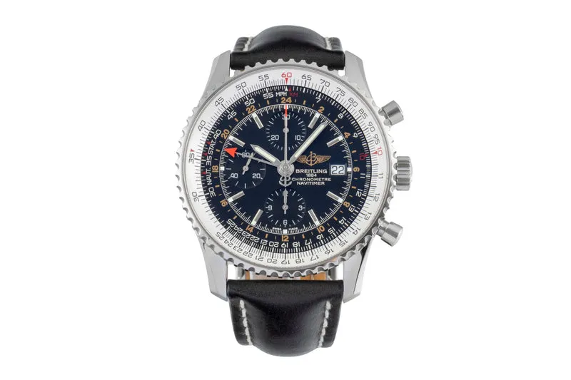 Breitling Navitimer World steel automatic men's watch A2432212/B726 [2600301]