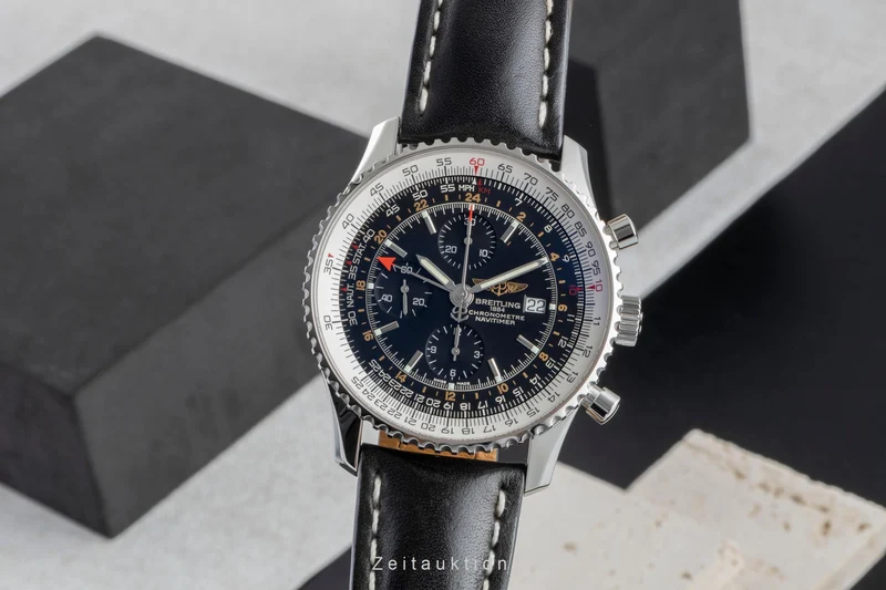 Breitling Navitimer World steel automatic men's watch A2432212/B726 [2600301]