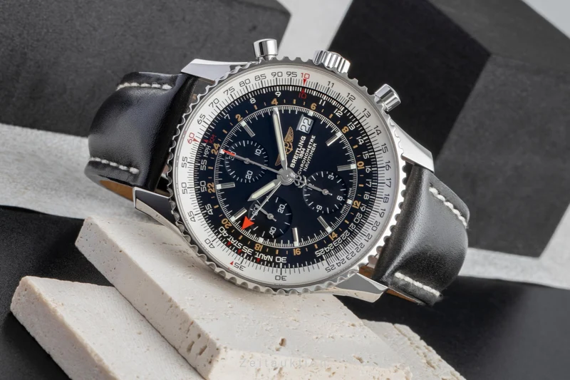 Breitling Navitimer World steel automatic men's watch A2432212/B726 [2600301]