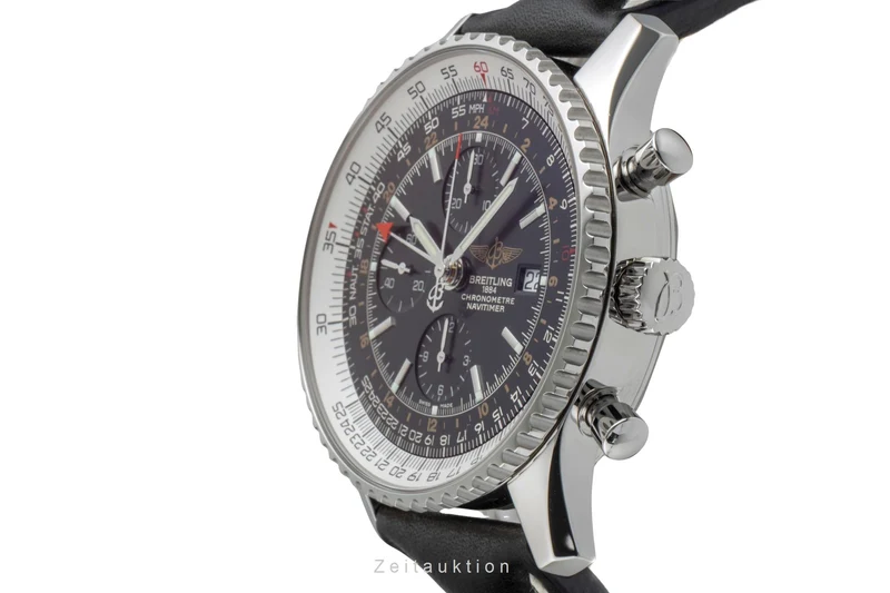 Breitling Navitimer World steel automatic men's watch A2432212/B726 [2600301]