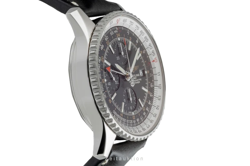 Breitling Navitimer World steel automatic men's watch A2432212/B726 [2600301]