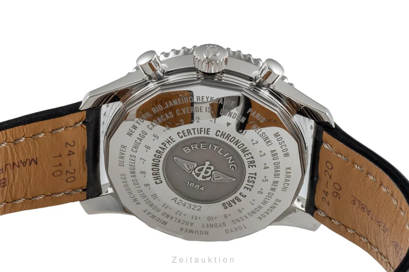 Breitling Navitimer World steel automatic men's watch A2432212/B726 [2600301]