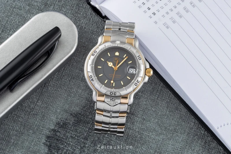 Tag Heuer Professional steel / gold quartz men's watch WH1152 [2507526]