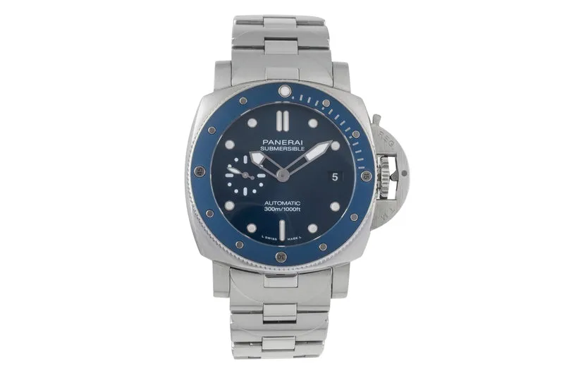 Panerai Submersible steel automatic men's watch PAM02068 LP: 11900EUR [2507476]