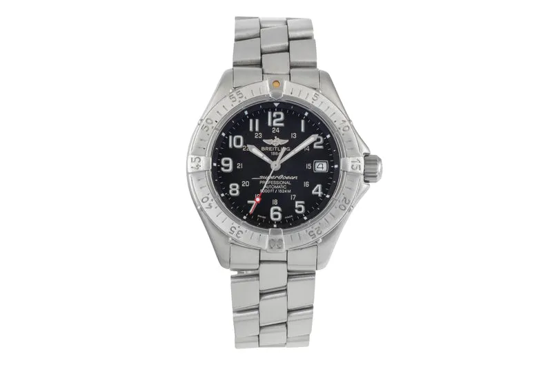 Breitling Superocean steel automatic men's watch A17345 [2600228]
