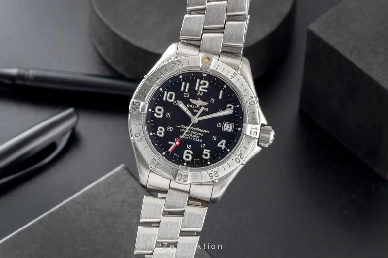 Breitling Superocean steel automatic men's watch A17345 [2600228]