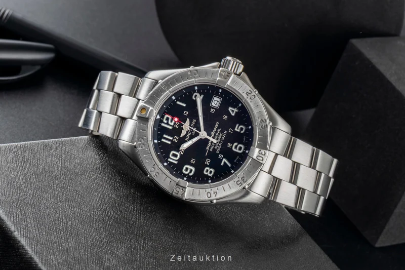 Breitling Superocean steel automatic men's watch A17345 [2600228]