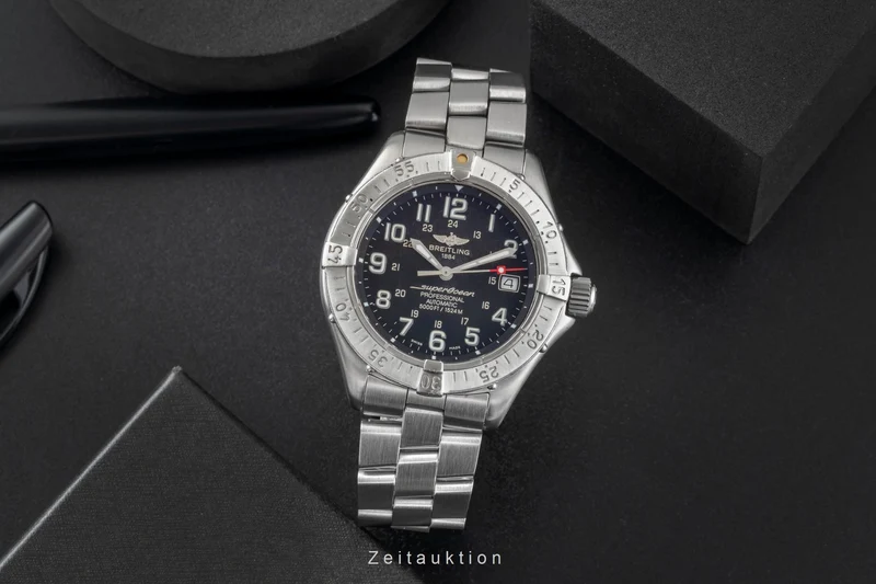 Breitling Superocean steel automatic men's watch A17345 [2600228]