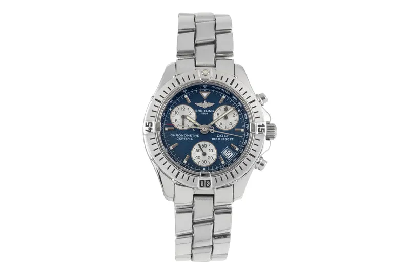 Breitling Colt Chronograph chronograph steel quartz men's watch A73350 [2507295]