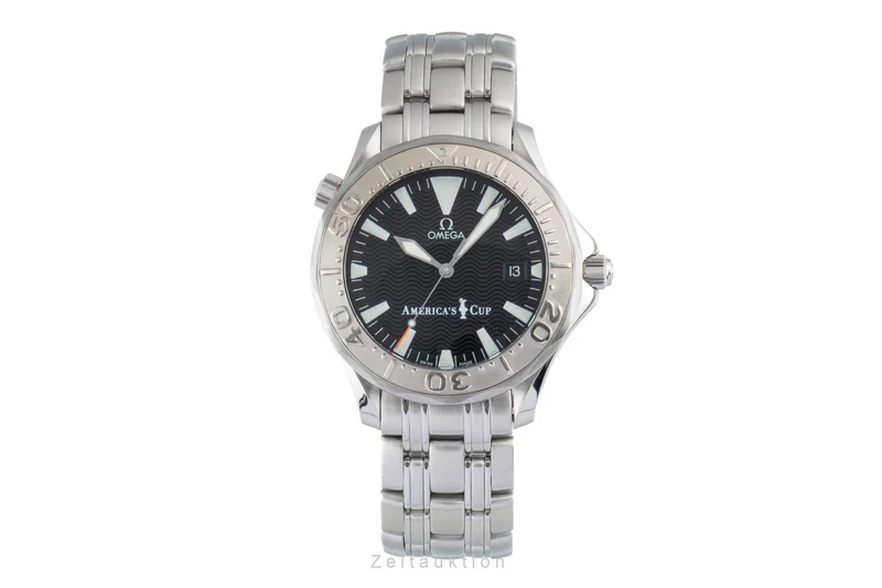 Omega Seamaster steel / white gold automatic men's watch 2533.50.00 Limited [2507430]