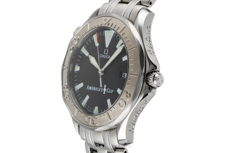 Omega Seamaster steel / white gold automatic men's watch 2533.50.00 Limited [2507430]