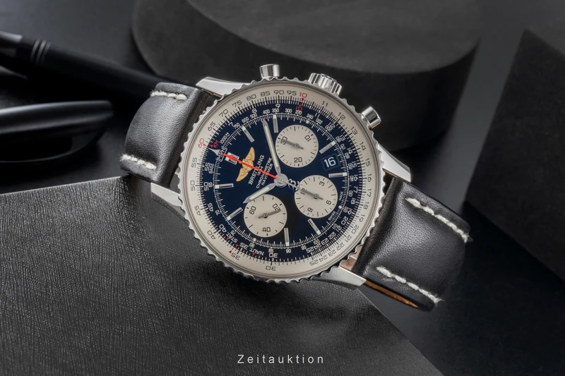Breitling Navitimer 01 chronograph steel automatic men's watch AB012012/BB01 LP: 9300EUR [2600131]