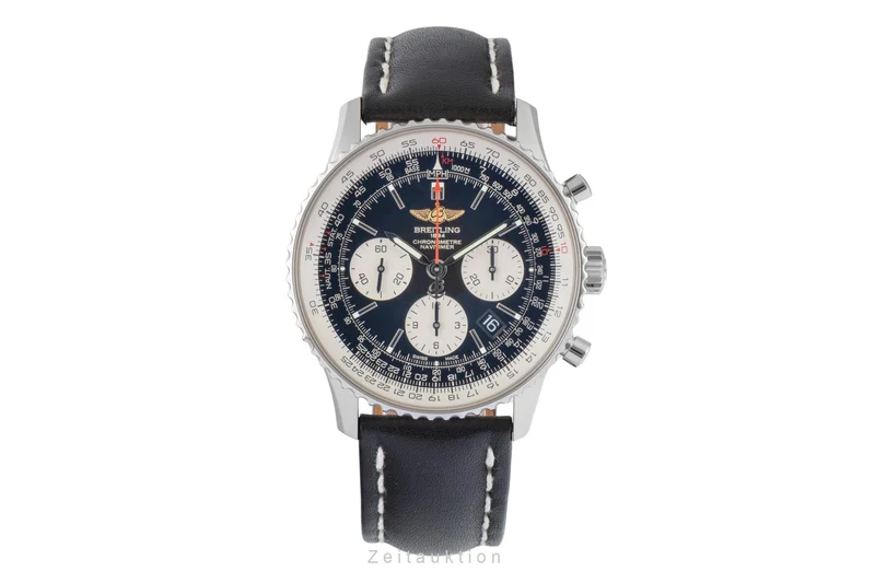 Breitling Navitimer 01 chronograph steel automatic men's watch AB012012/BB01 LP: 9300EUR [2600131]