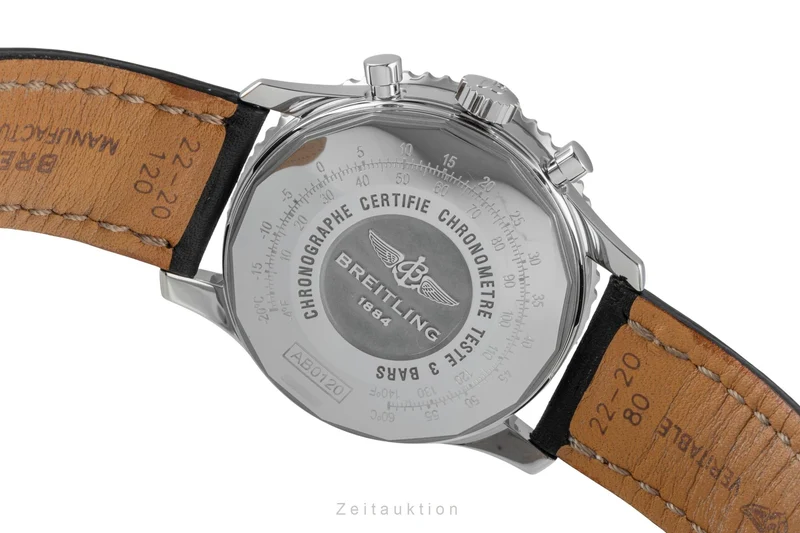 Breitling Navitimer 01 chronograph steel automatic men's watch AB012012/BB01 LP: 9300EUR [2600131]