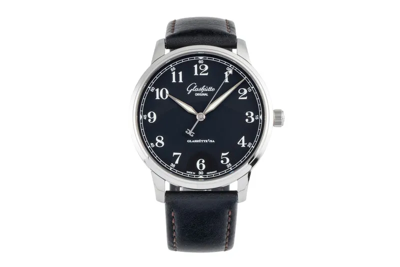 Glashütte Senator steel automatic men's watch 1-36-01-03-02-01 LP: 9600EUR [2600169]