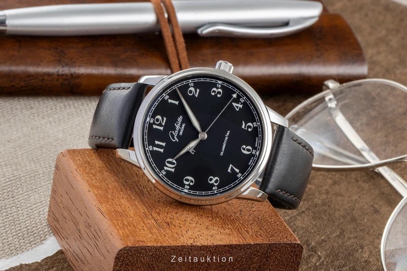 Glashütte Senator steel automatic men's watch 1-36-01-03-02-01 LP: 9600EUR [2600169]