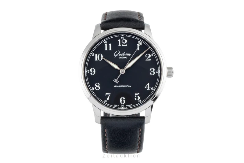 Glashütte Senator steel automatic men's watch 1-36-01-03-02-01 LP: 9600EUR [2600169]