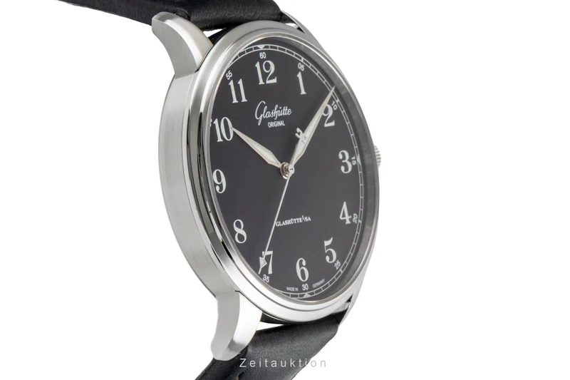 Glashütte Senator steel automatic men's watch 1-36-01-03-02-01 LP: 9600EUR [2600169]