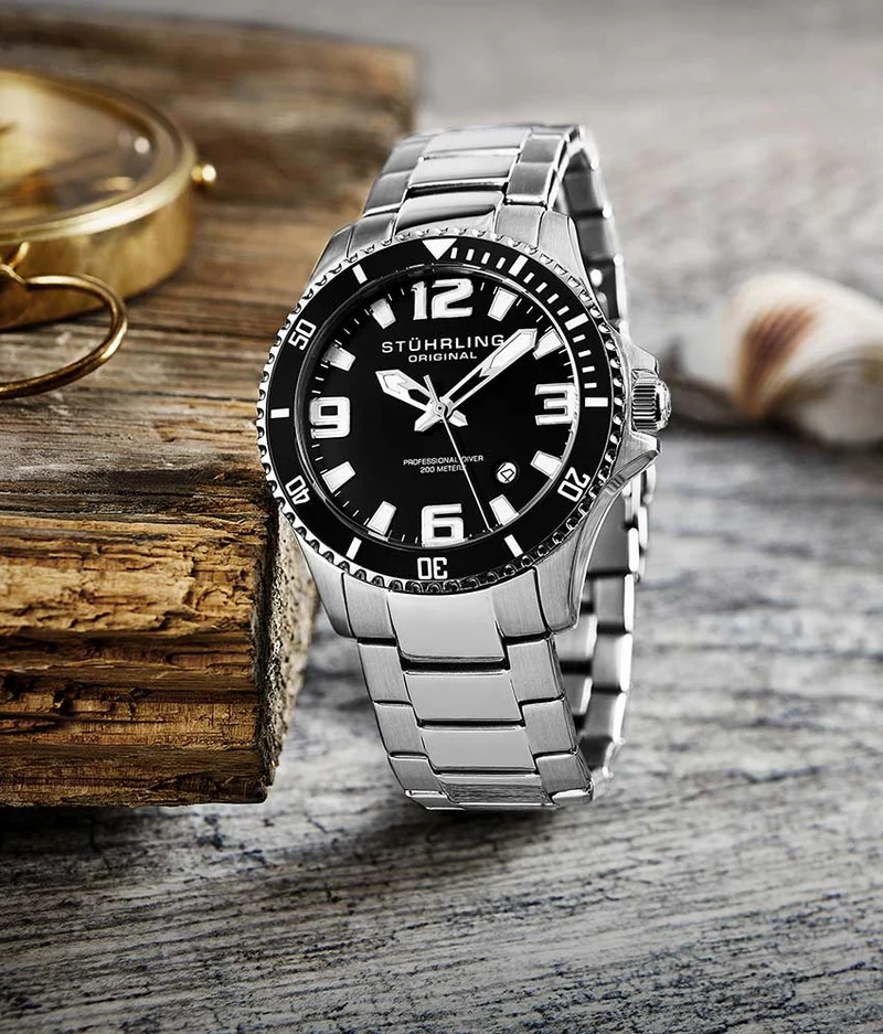 Stührling Regatta Champion 395 Quartz 42mm Diver
