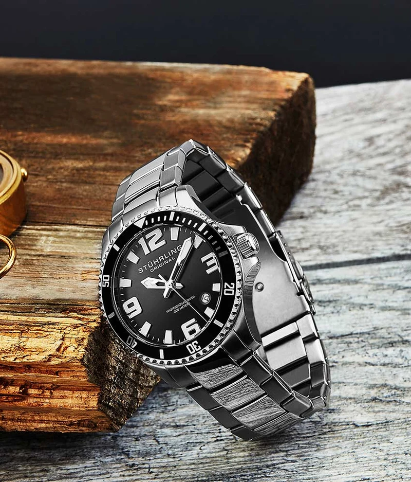 Stührling Regatta Champion 395 Quartz 42mm Diver