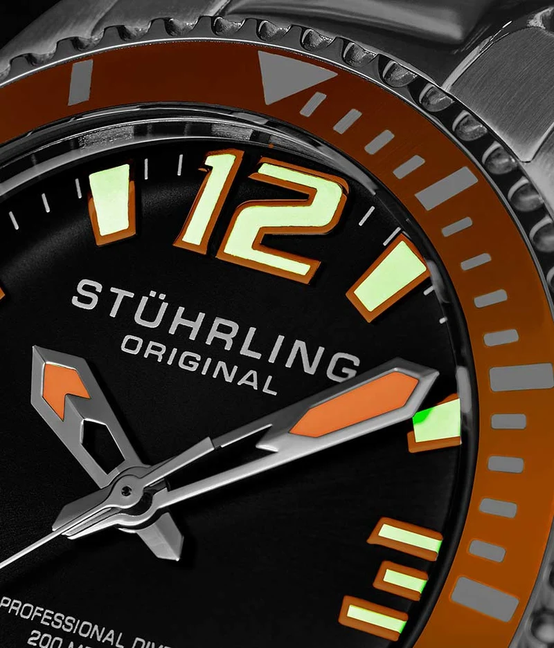 Stührling Regatta Champion 395 Quartz 42mm Diver
