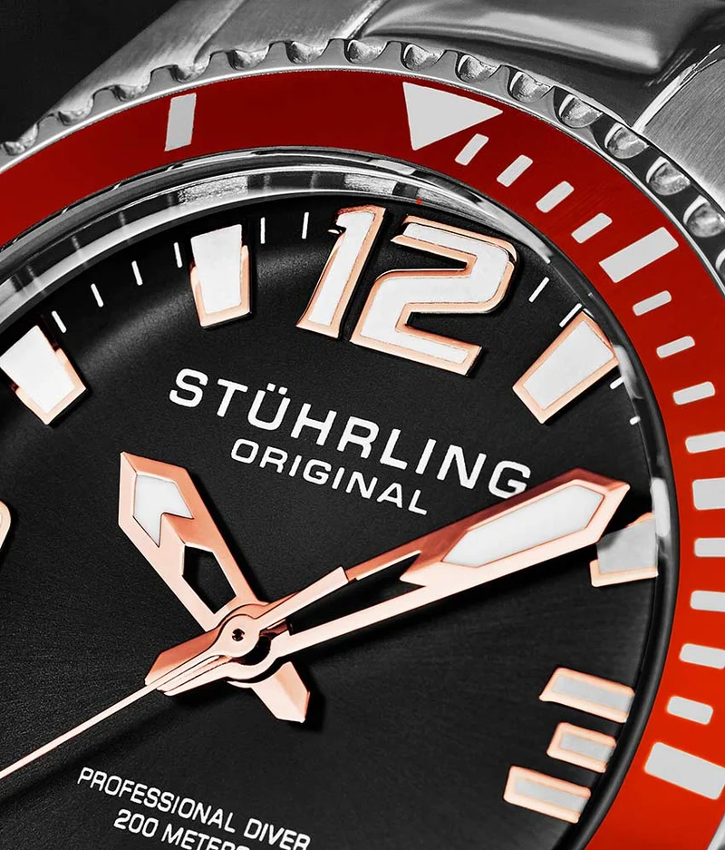 Stührling Regatta Champion 395 Quartz 42mm Diver
