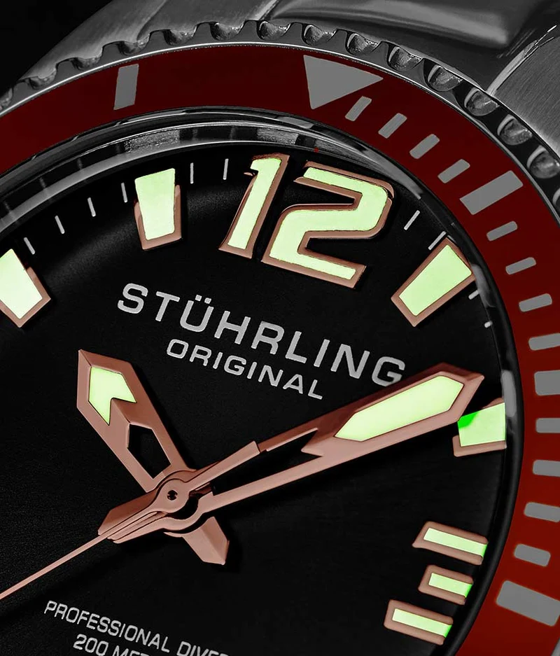 Stührling Regatta Champion 395 Quartz 42mm Diver