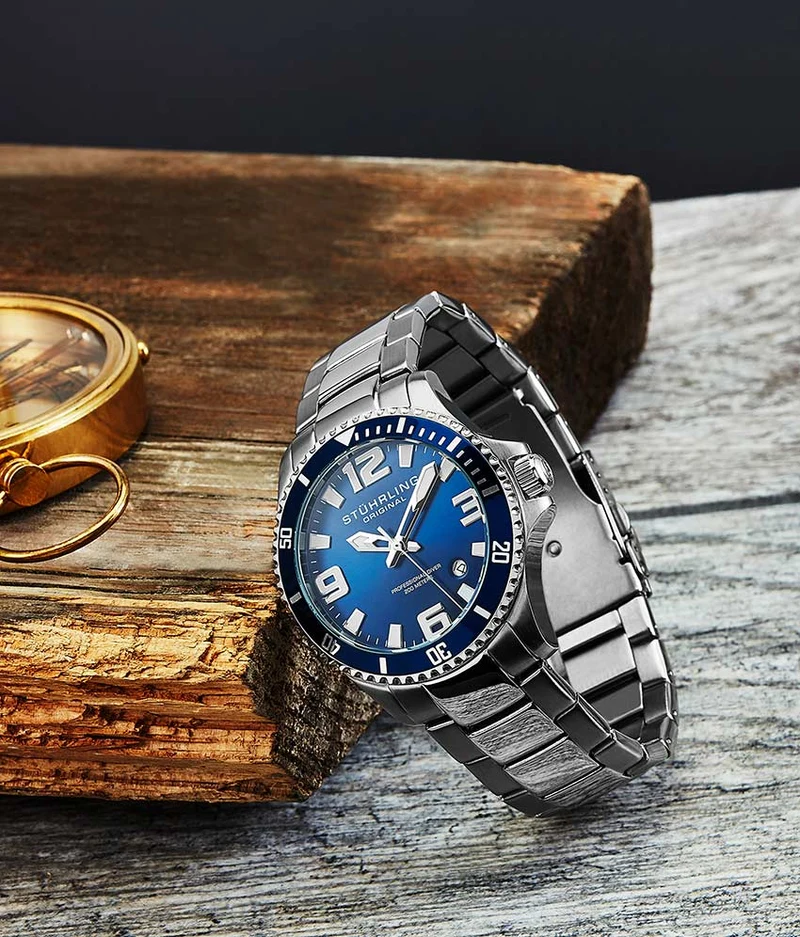 Stührling Regatta Champion 395 Quartz 42mm Diver