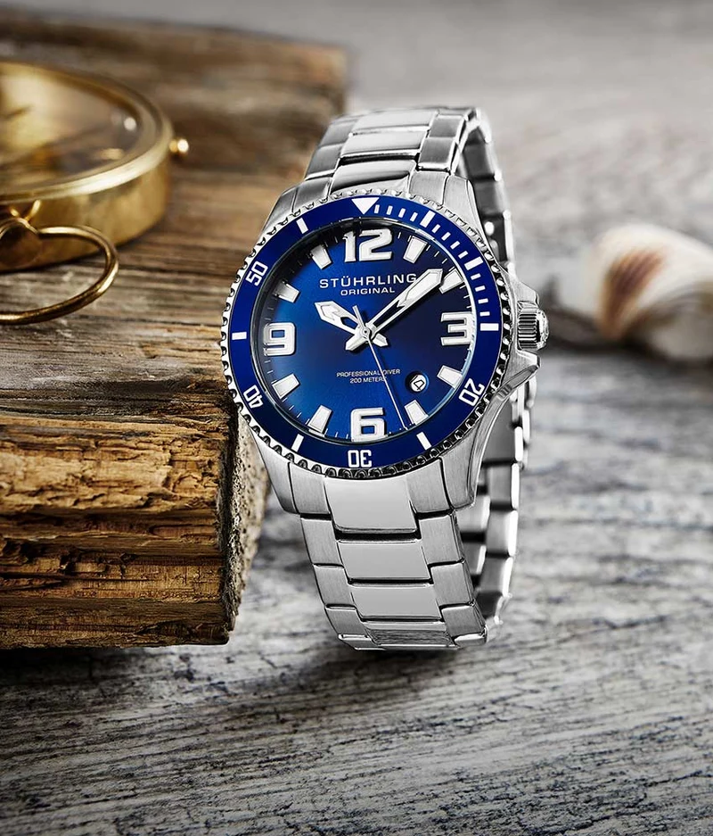 Stührling Regatta Champion 395 Quartz 42mm Diver