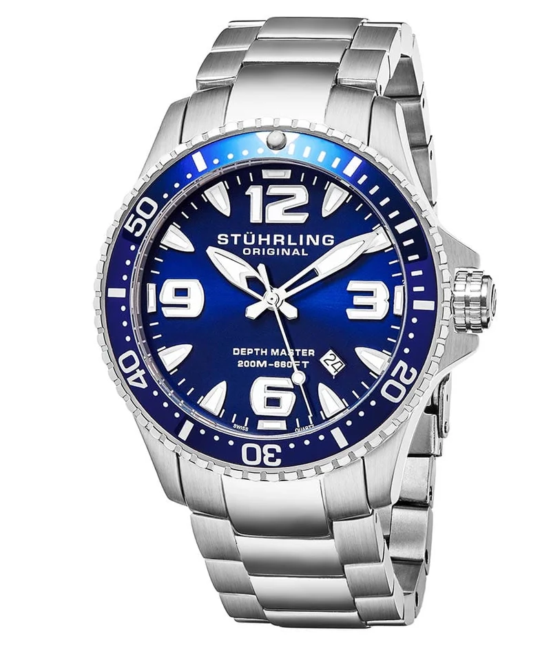Stührling Regatta 842 Quartz 43mm Diver