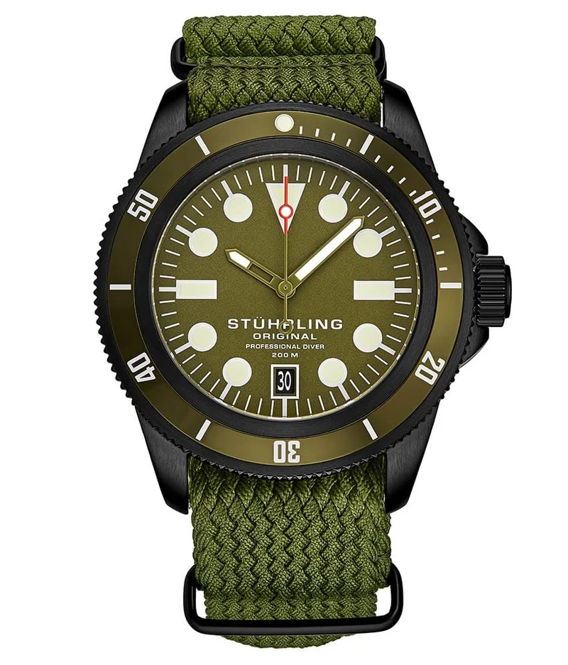 Stührling Cobia 966A Quartz 43mm Diver